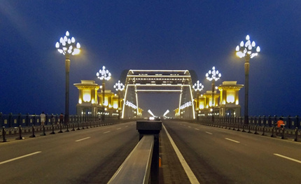 玉蘭燈亮相古都洛陽，添彩2018洛陽牡丹花會